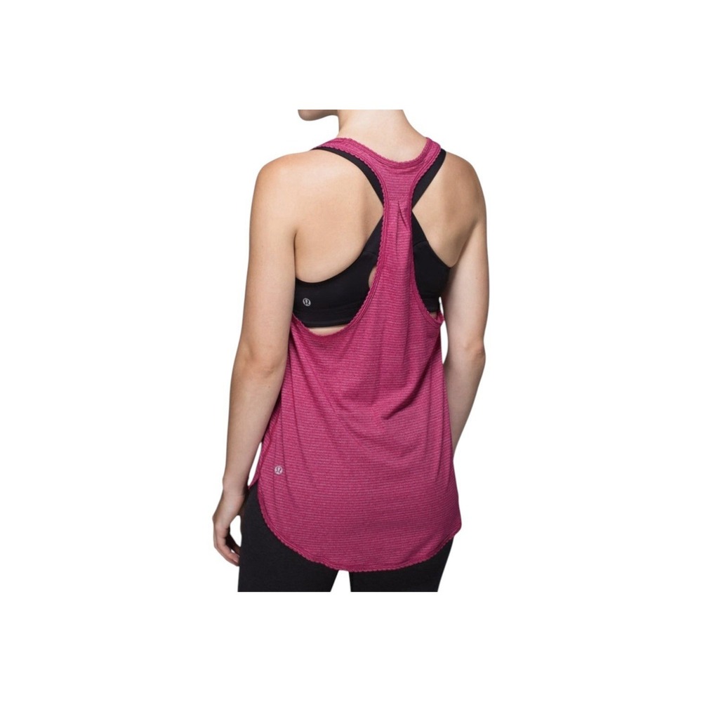 Lululemon‎ 105 Singlet Tank Top Women's Size 10 Heathered Racerback Atheisure